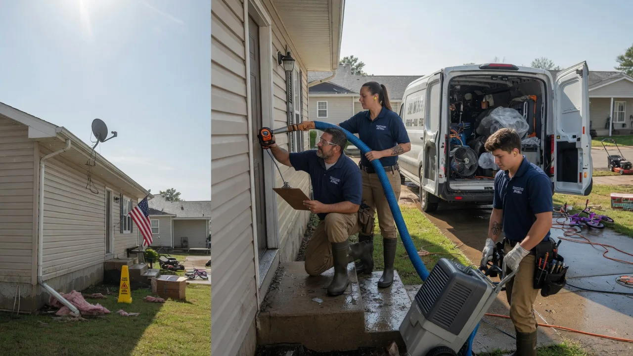 Ceiling Water Damage Restoration in Cascade, WI near me